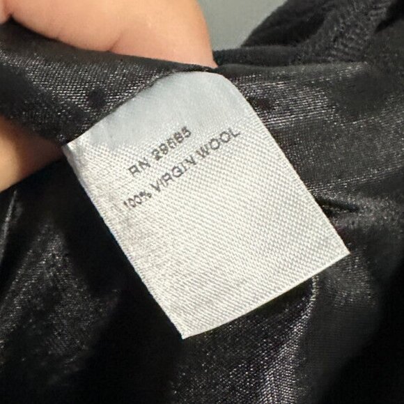 Pendleton Black Black Virgin Wool Pants Sz 10 Petite - Picture 6 of 9